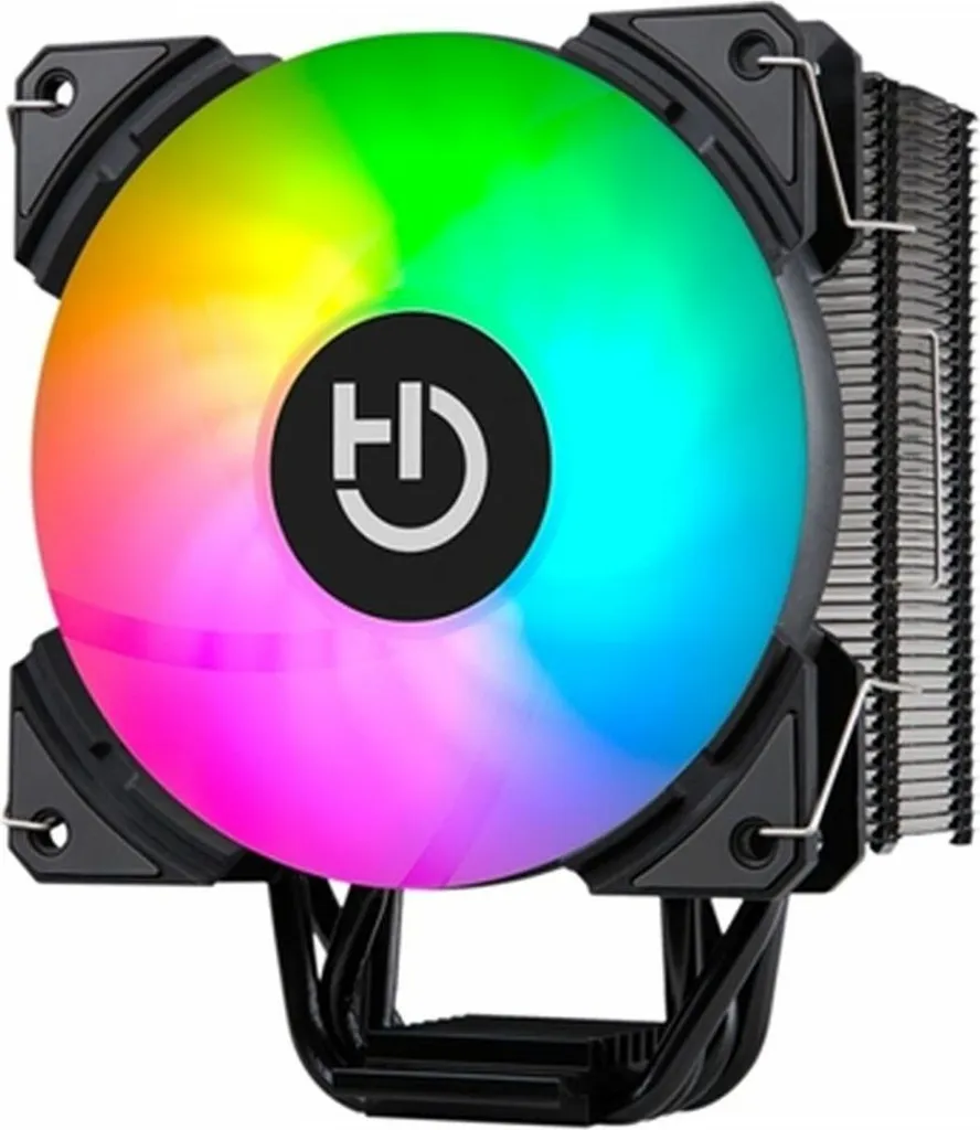 HidiTec C12 Ventilateur CPU PWM 120mm avec Éclairage ARGB Personnalisable