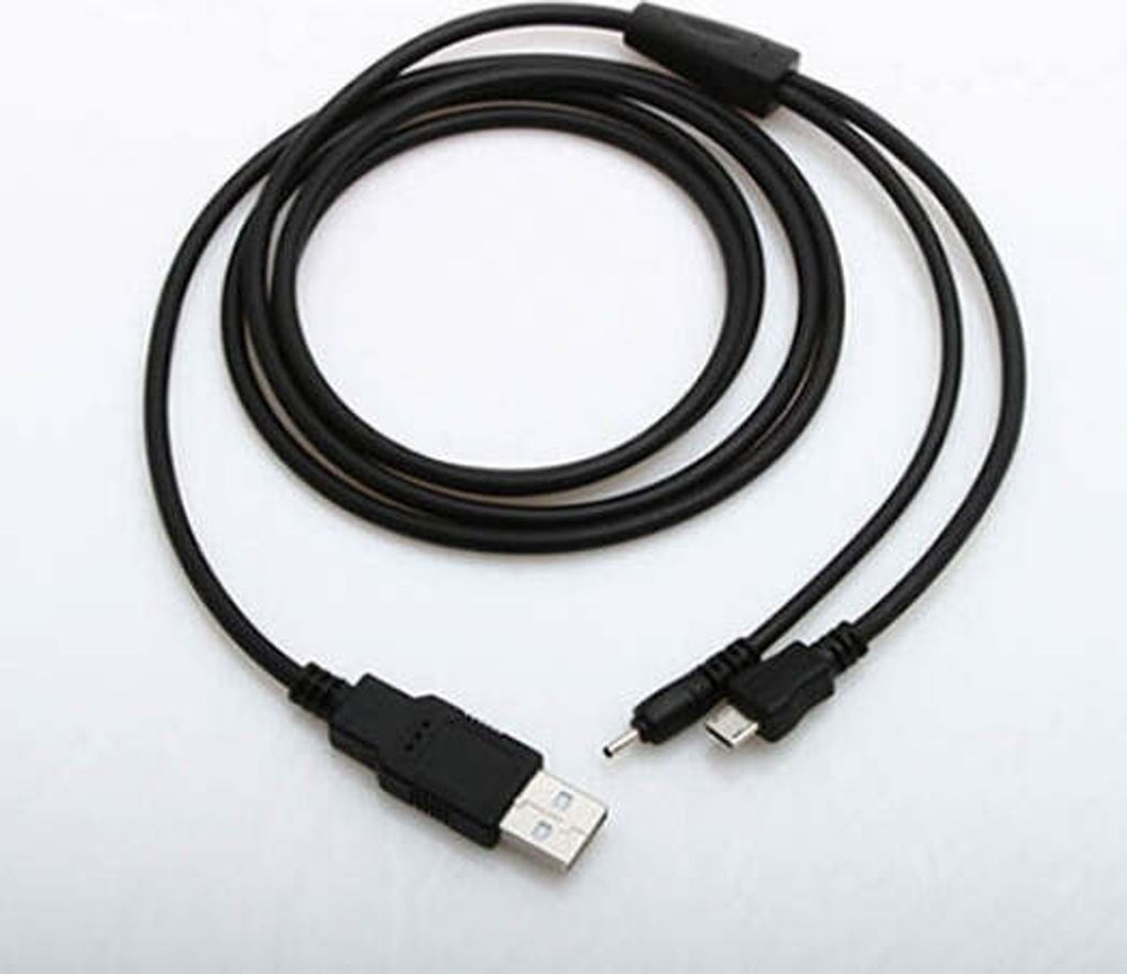 SYSTEM-S USB Daten Ladekabel Kabel & Mirco USB für Nokia 5610 XpressMusic