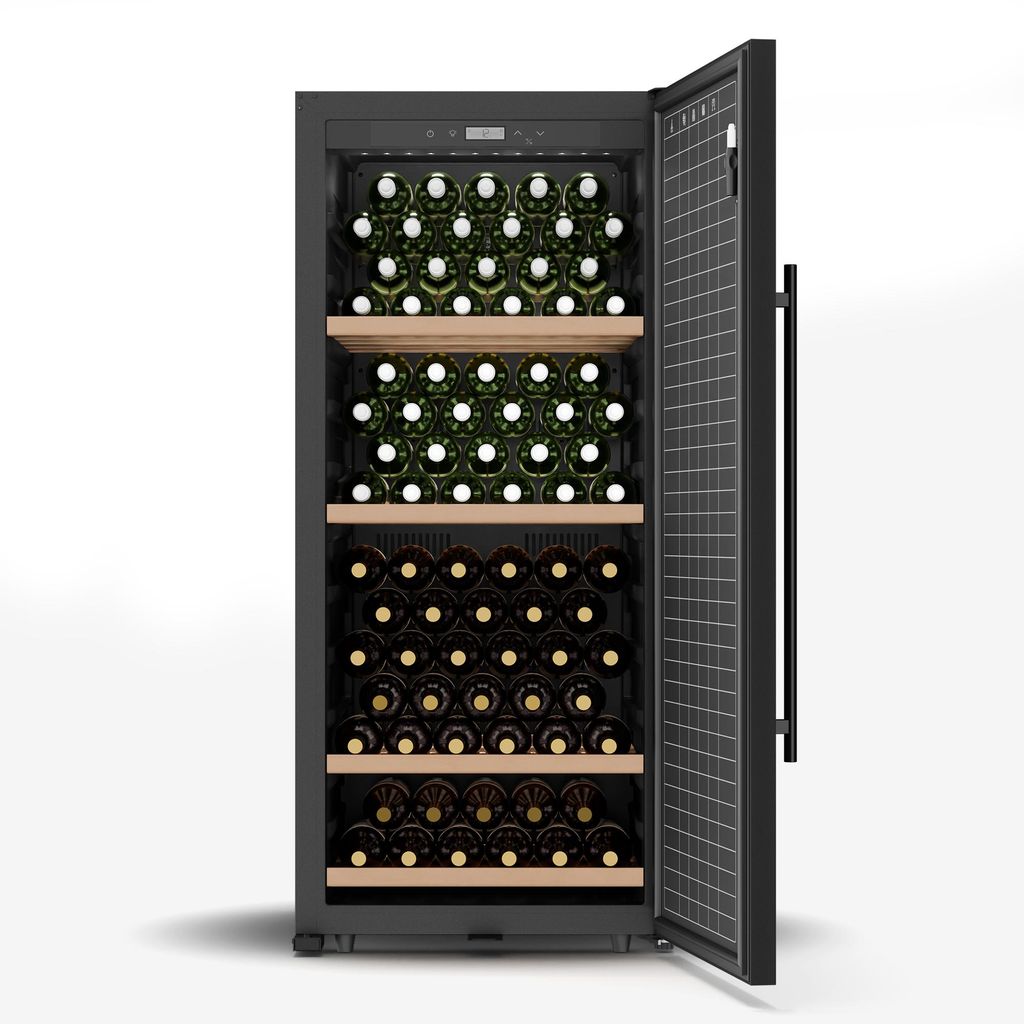 Klarstein CellarMax volně stojící vinotéka - 155 lahví, Obrázek produktu 