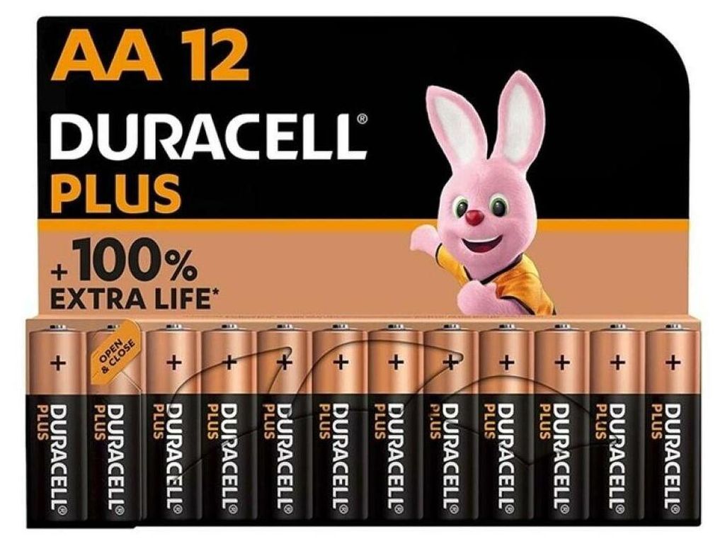 DURACELL  12 DURACELL Batterien PLUS Mignon AA 1,5 V Productafbeelding 