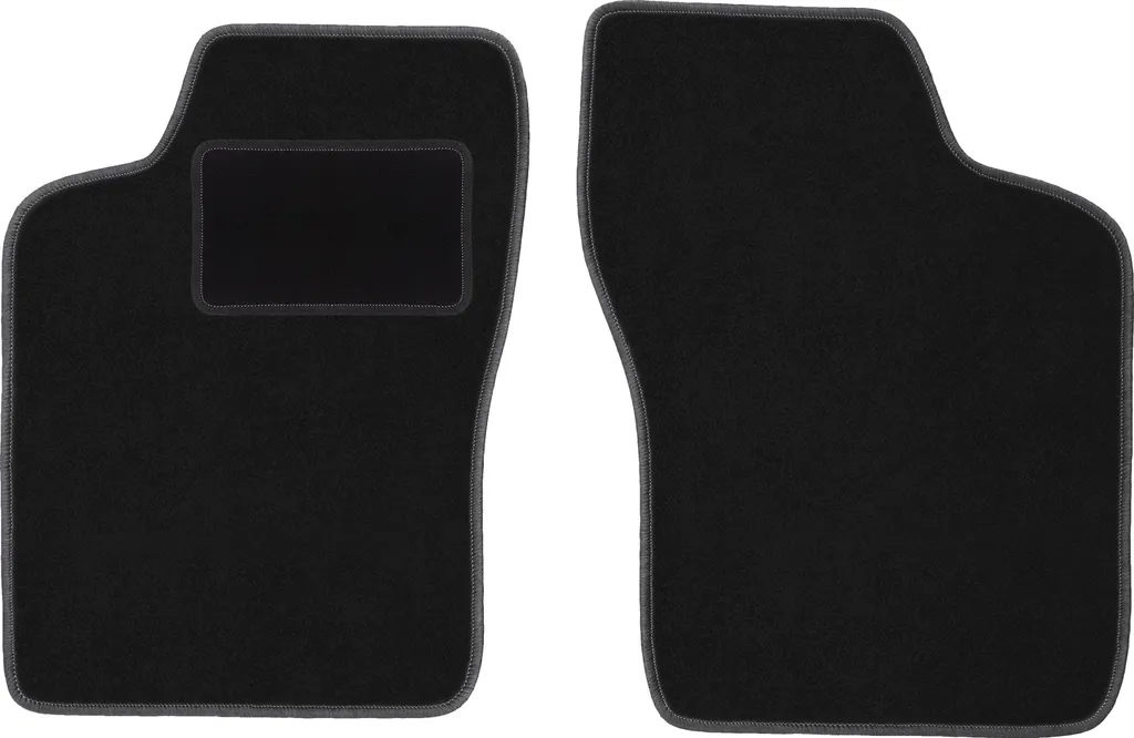 Tappetini Daewoo Nexia (1994-1998) Velours Neri | Set 2 Pezzi Su Misura