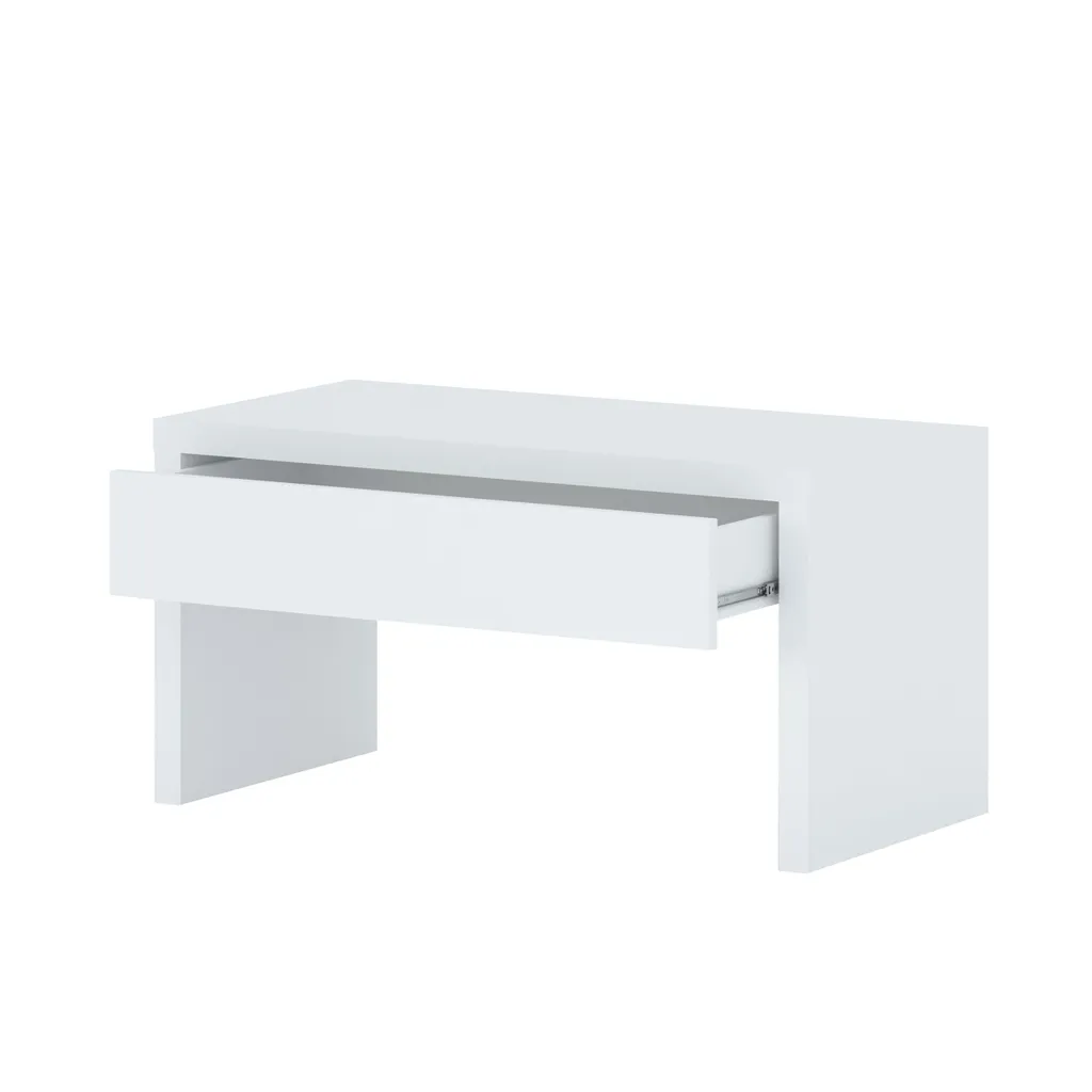 Fornitura Tavolini Bassi BURLESON Bianco - Ideale per Eventi e Fiere - 5