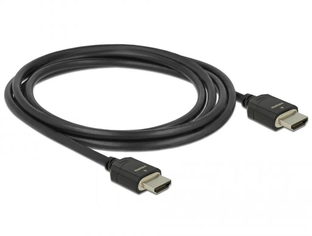 Câble HDMI 2.1 Ultra Haute Vitesse 8K 60Hz Delock de 2 Mètres pour TV