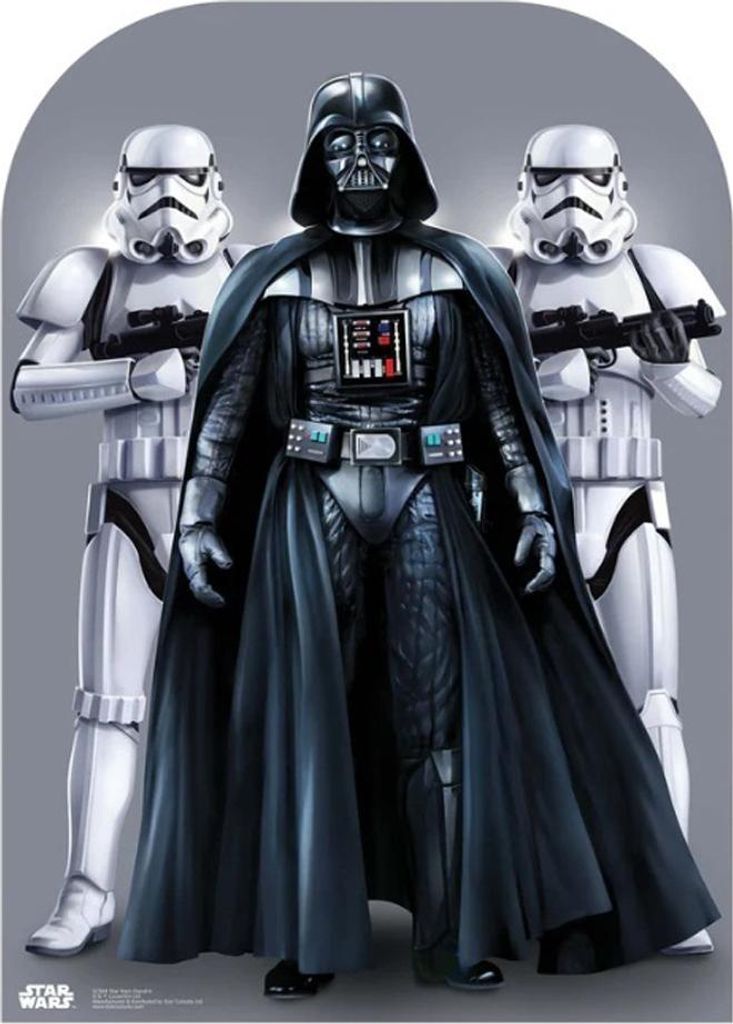Star Wars - Mur de photos Stand In - Présentoir en carton Image du produit 