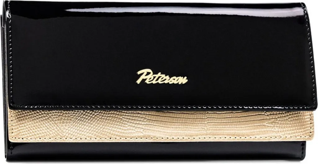 Portefeuille Peterson PTNLJ421028 : cuir souple et protection RFID