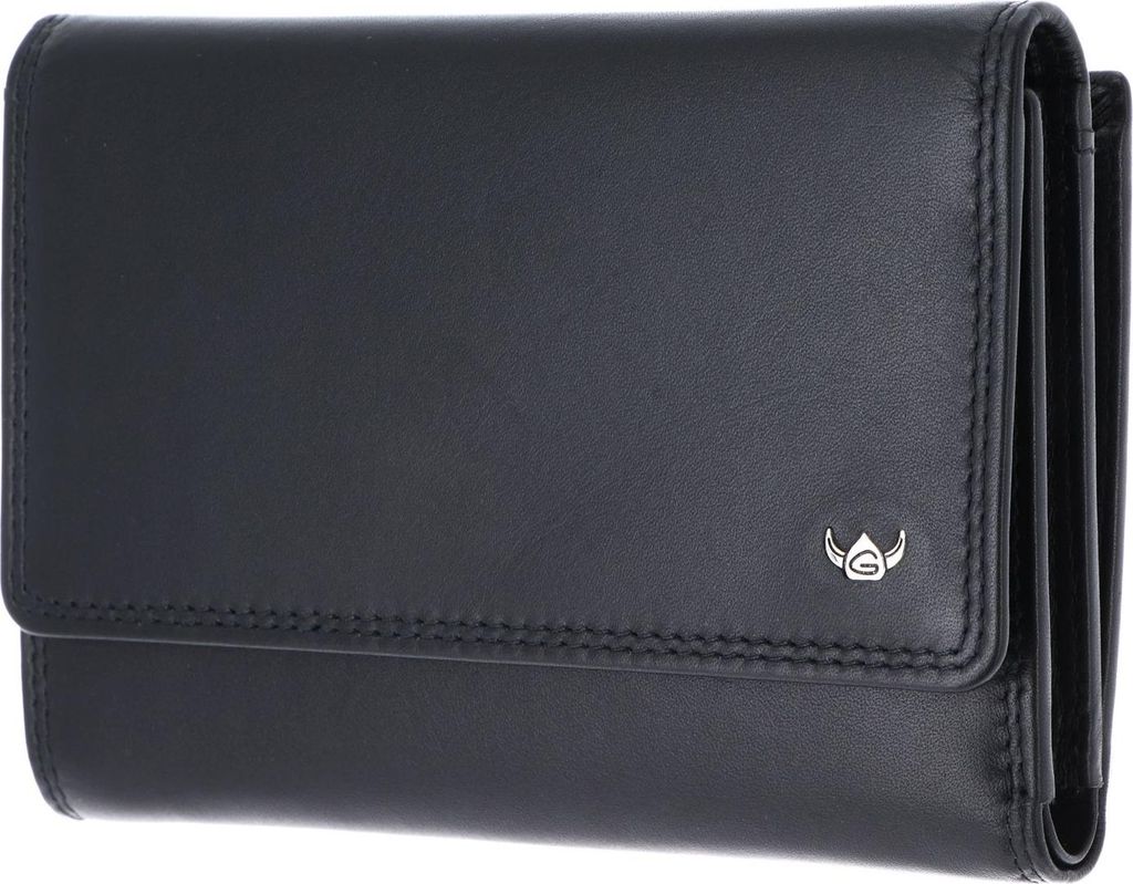 Golden Head Polo Geldbörse RFID Schutz Leder 14 cm
