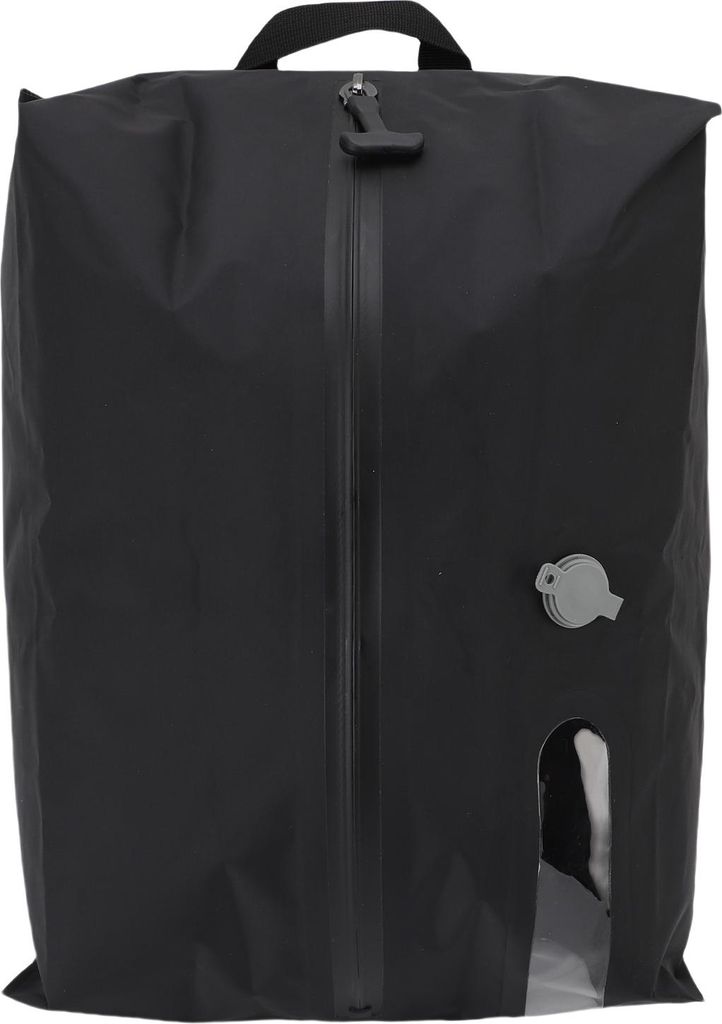 Vakuumbeutel für Reisen platzsparend wasserdicht 70d TPU 16L wiederverwendbare Vakuum-Kompressionsbeutel für Koffer Rucksack Gepäck schwarz