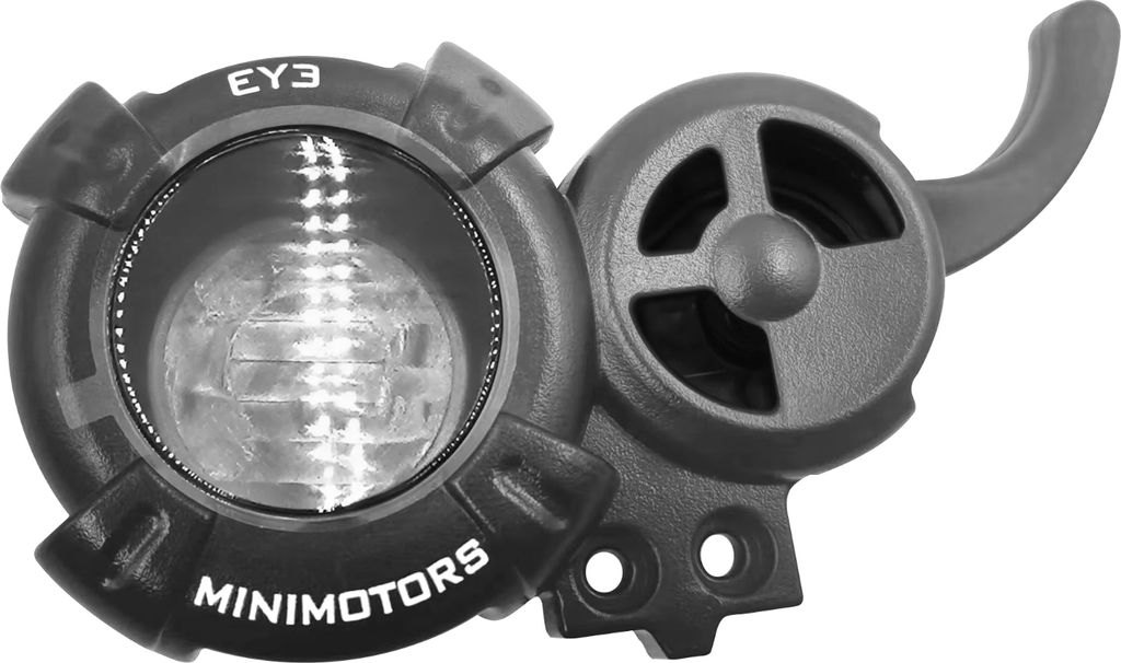 Minimotors, Schutzcover für LCD-Anzeigegerät Eye3 für Dualtron Scooter, Schwarz