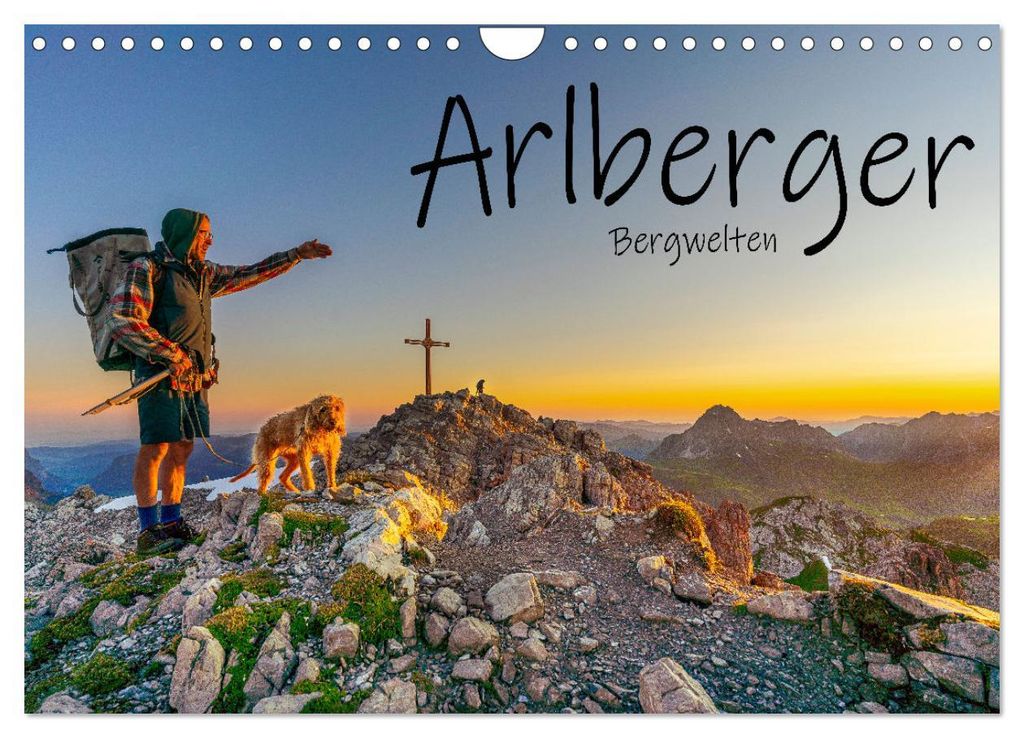 Arlberger Bergwelten (Wandkalender 2027 DIN A4 quer), CALVENDO Monatskalender