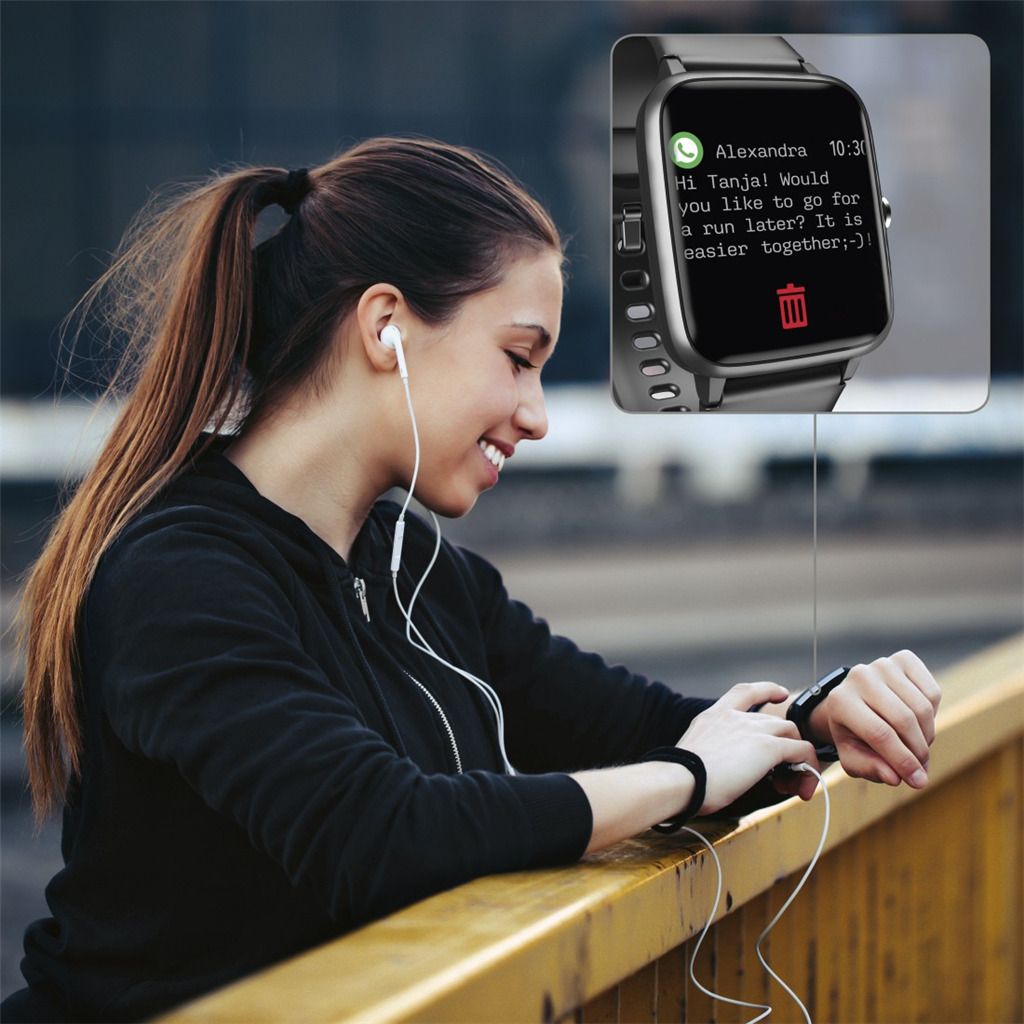 hama Fit Watch 5910 Smartwatch schwarz Obrázok produktu 4