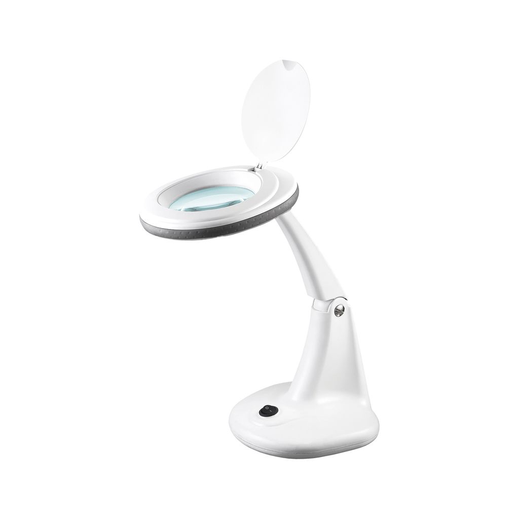 Lampe de table avec loupe REBEL NAR0460-2 5D 6W 60-LED pour Image du produit 