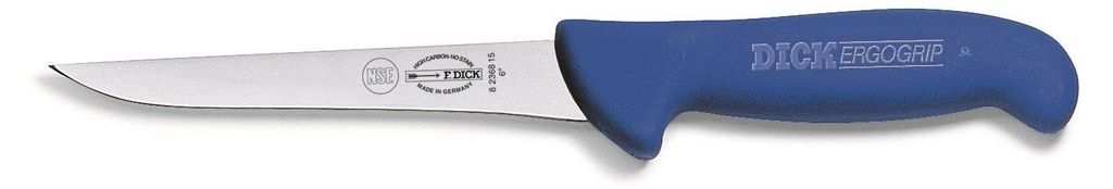 F. DICK Ausbeinmesser ErgoGrip Küchenmesser Klinge 10cm X55CrMo14 Stahl, 56° HRC