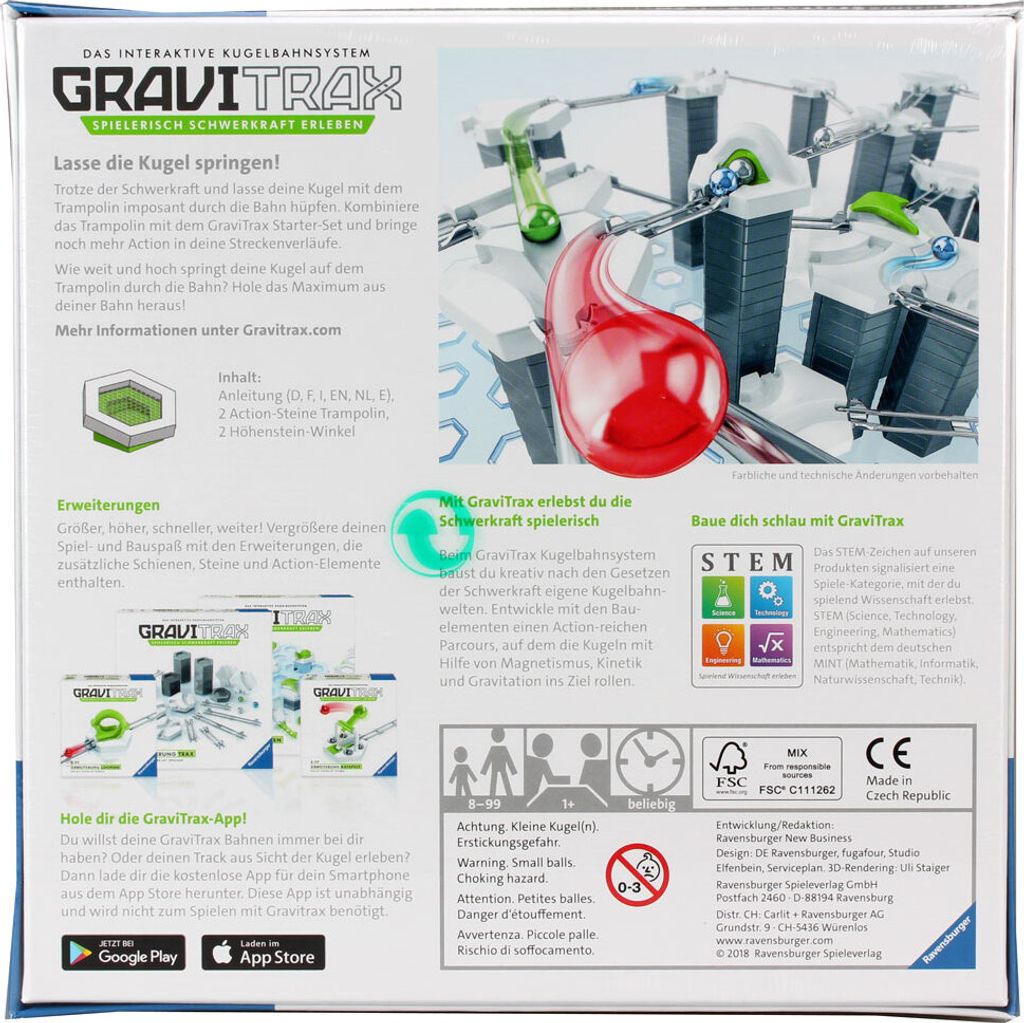 GraviTrax Trampolin Ravensburger 27613 Produktbild 10