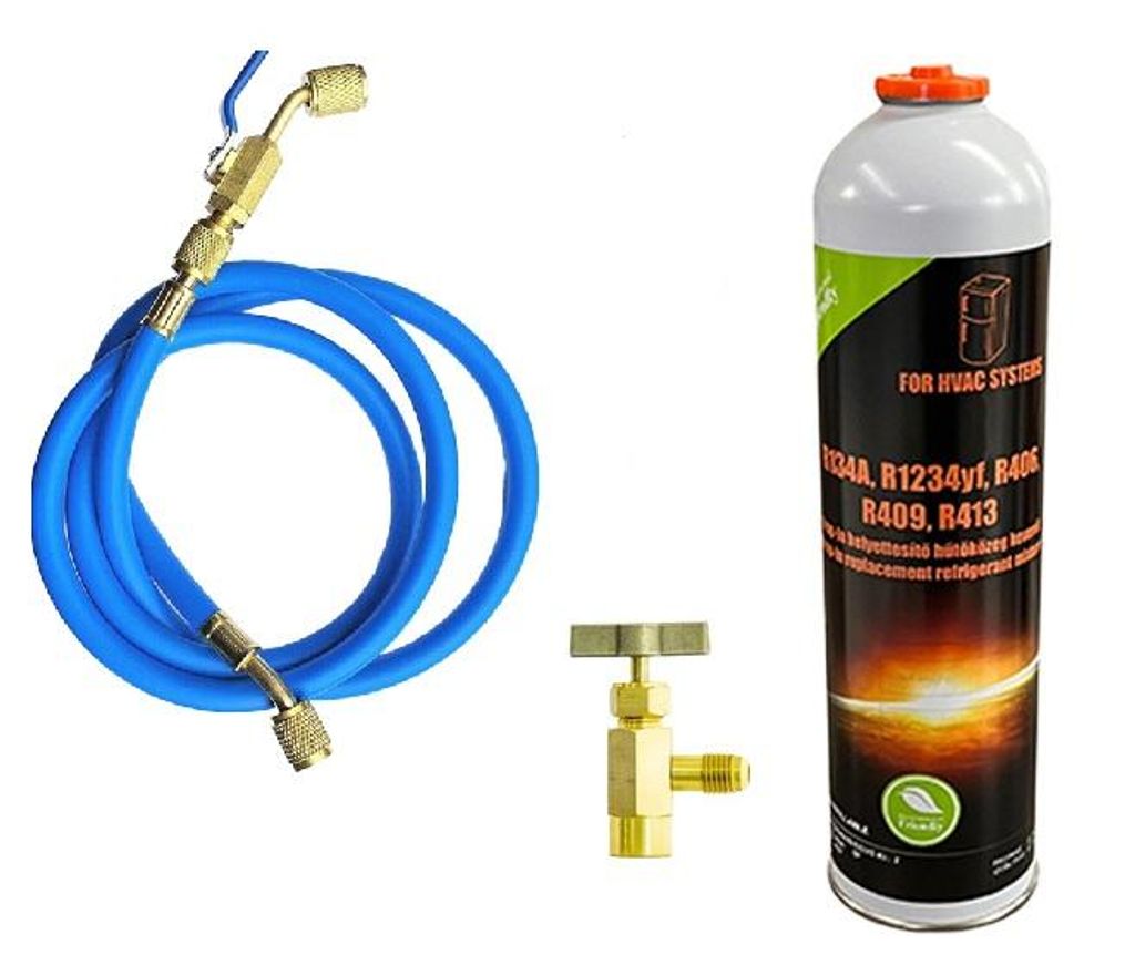 Reparaturset Füllset R134a für Kühlschrank Gefriertruhe