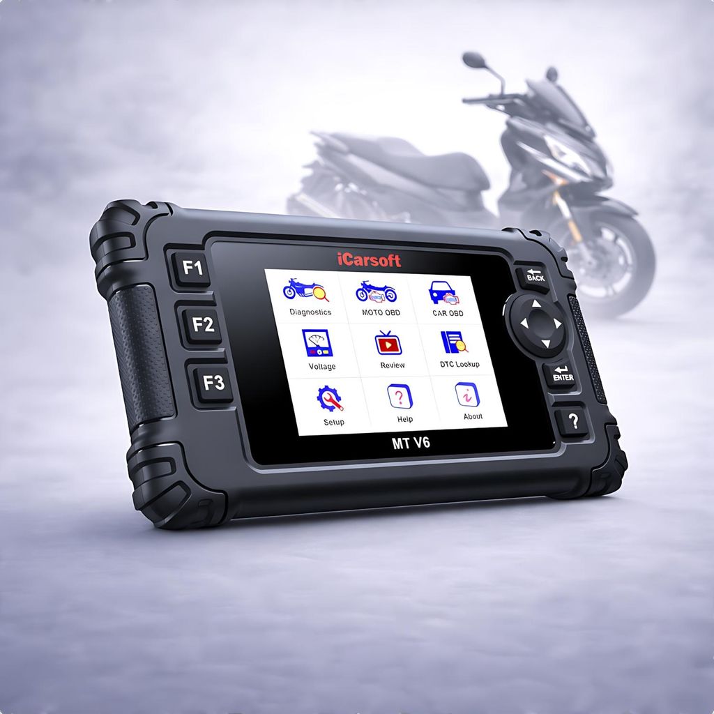 OBD2 Diagnosegerät Scanner iCarsoft MT V6 kompatibel mit Produktbild 