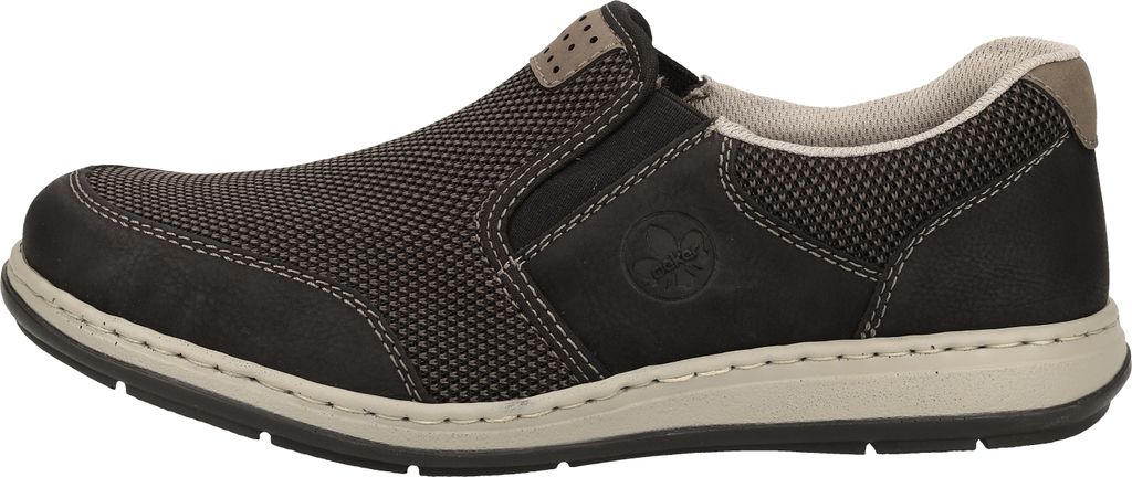 Rieker Slipper in Übergrößen Schwarz 17363-00 große Produktbild 