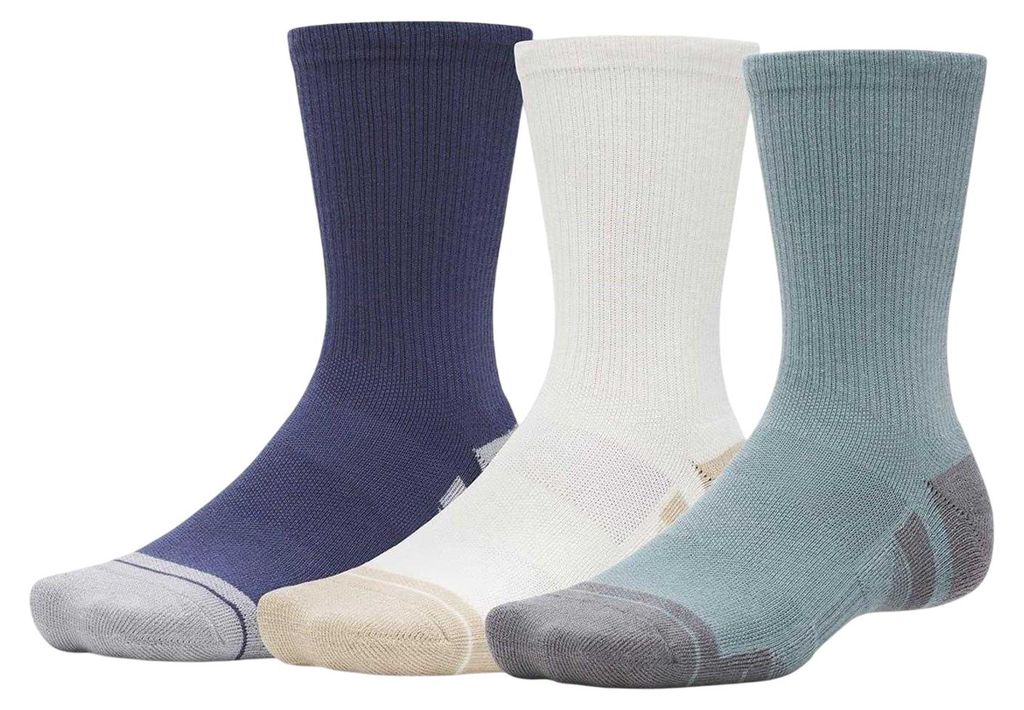 Under Armour - Socken für Herren/Damen Unisex (3er-Pack) GT16405 (37 EU - 41,5 EU) (Blau/Grau)