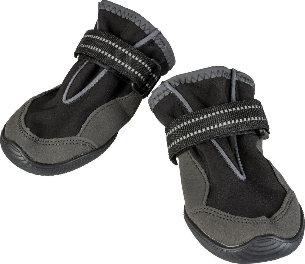 Duvo+ Hundeschuhe schwarz, Größe: XXL