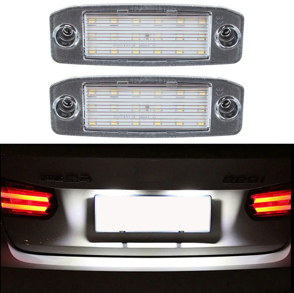 Coppia Plafoniere LED Targa per Hyundai e Kia - Canbus No Error IP67