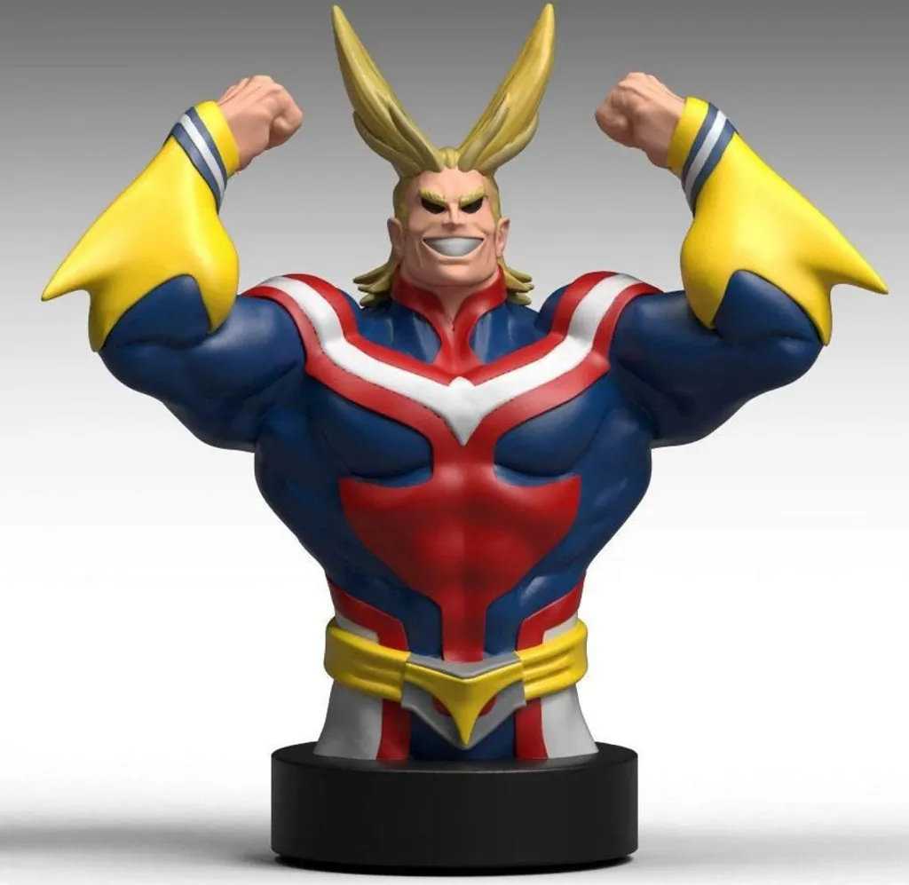 Tirelire Buste All Might My Hero Academia en PVC 25 cm par Semic Studios