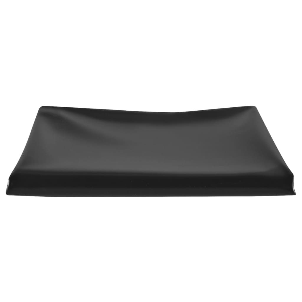 vidaXL Fodera per laghetto nera 4x6 m PVC 0,5 mm Immagine del prodotto 