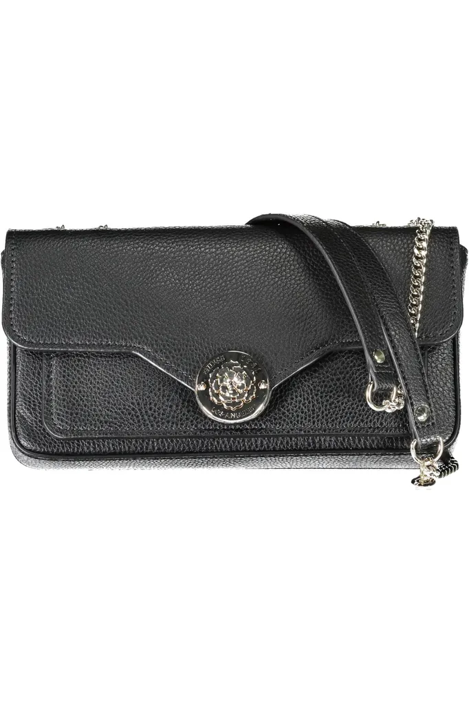 Sac de dame Guess noir format bandoulière élégant et pratique en ville