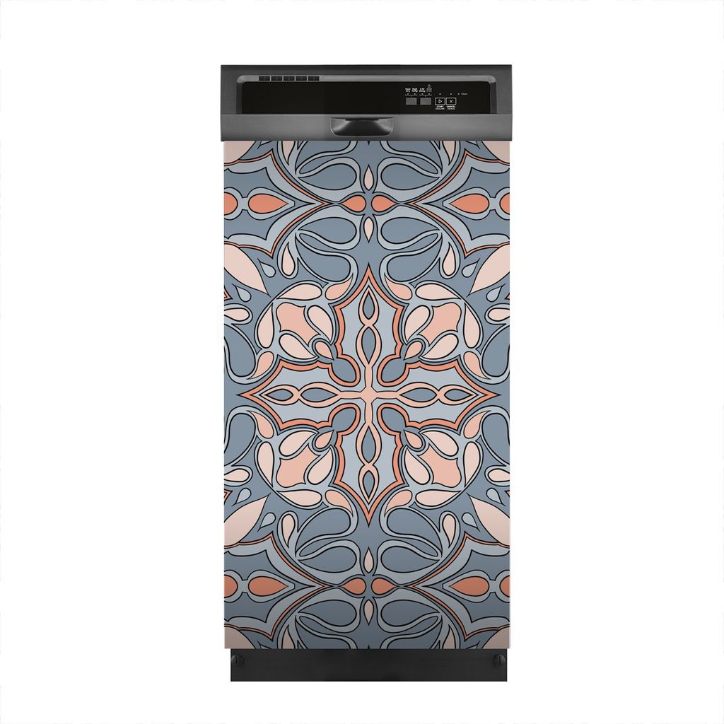 Aufkleber sticker 45x80 cm Dekorative folie Spülmaschine - Portugiesische Mosaiken