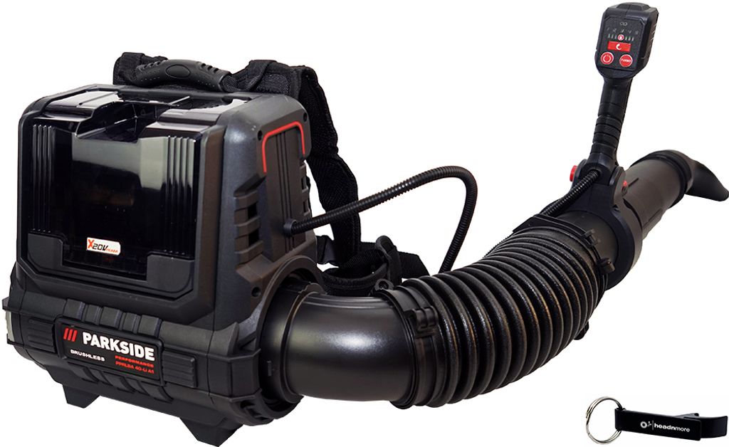 PARKSIDE PERFORMANCE 40 V Akku-Rucksack-Laubbläser PPRLBA 40-Li / ohne Akkus und Ladegerät