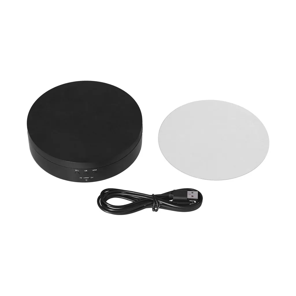 Espositore Rotante Motorizzato 138mm USB per Video 360° Professionali