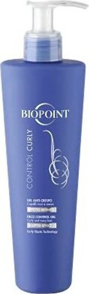 Biopoint Curly Control Anti-frizz Gel, Haargel, Frauen, Lockiges Haar, 200 ml, Modellieren, Pumpenflasche