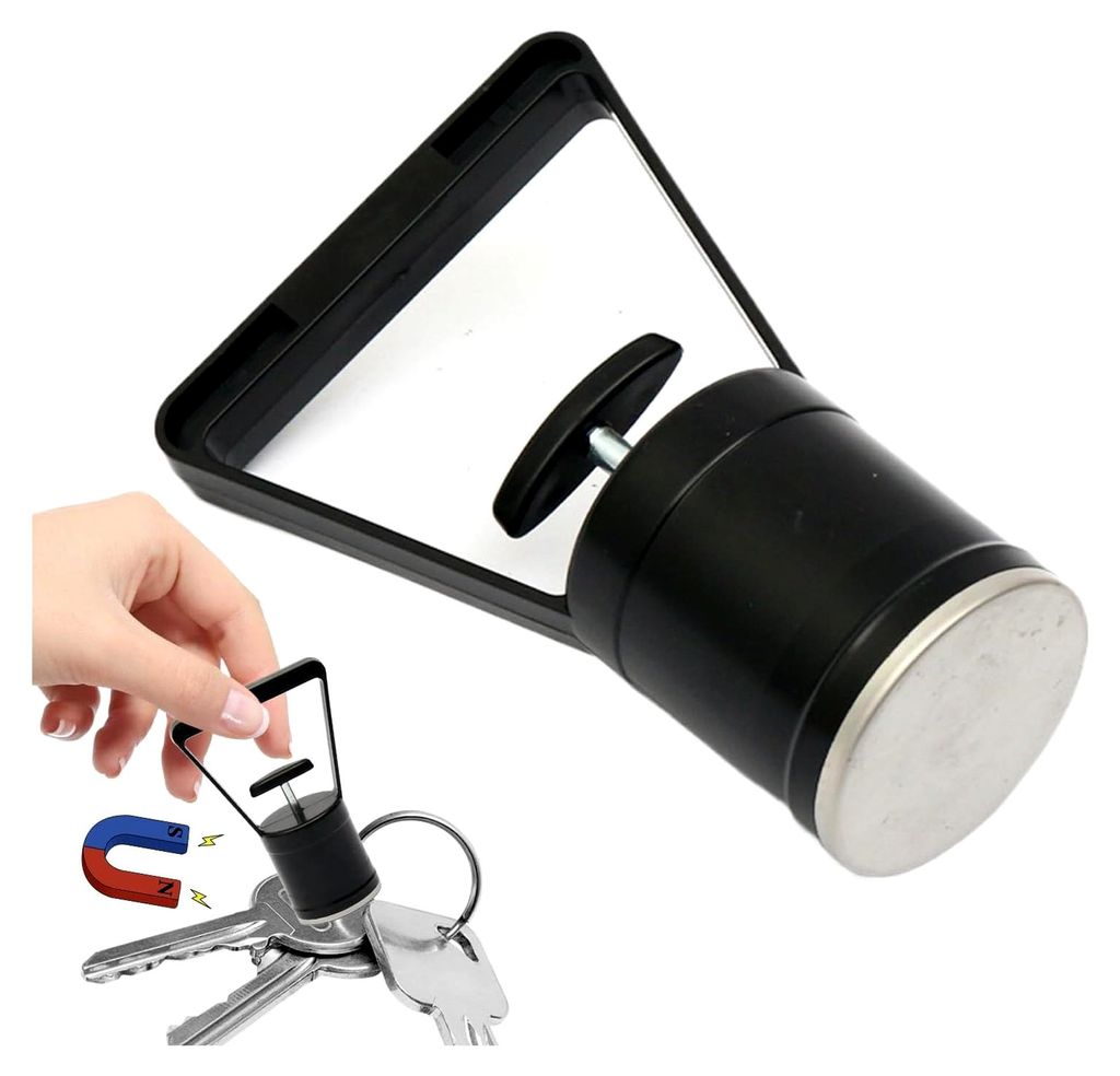 Magnetische Zange aus Metall – Werkzeug zum Aufnehmen von Bolzen und Schrauben, ergonomischer Griff, langlebig, für Männer und Frauen