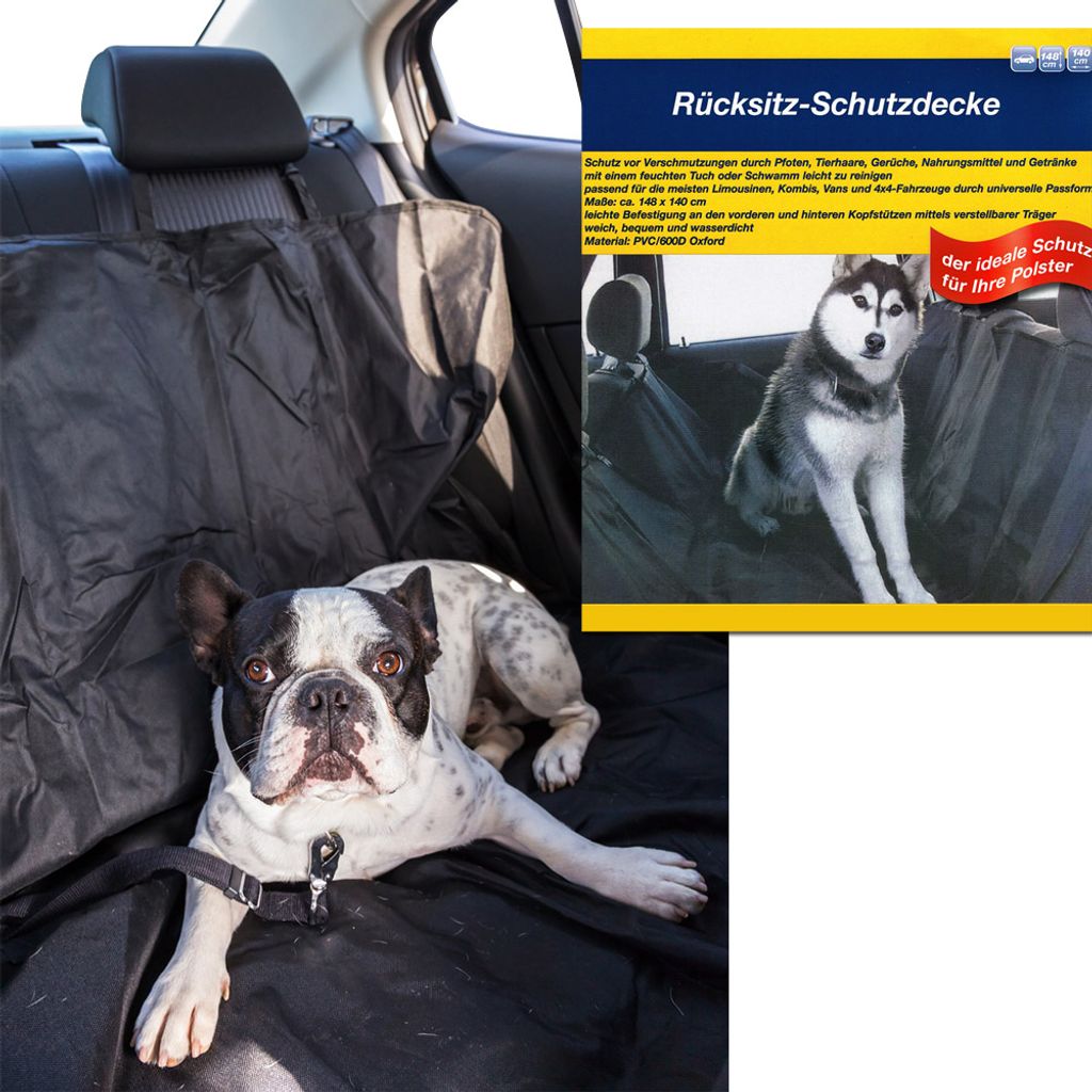 Rücksitzschutzdecke - Hundedecke - Decke 