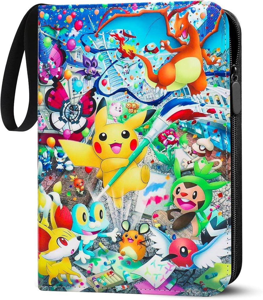 Karten Sammelalbum für Pokemon Karten,900 Karten Produktbild 