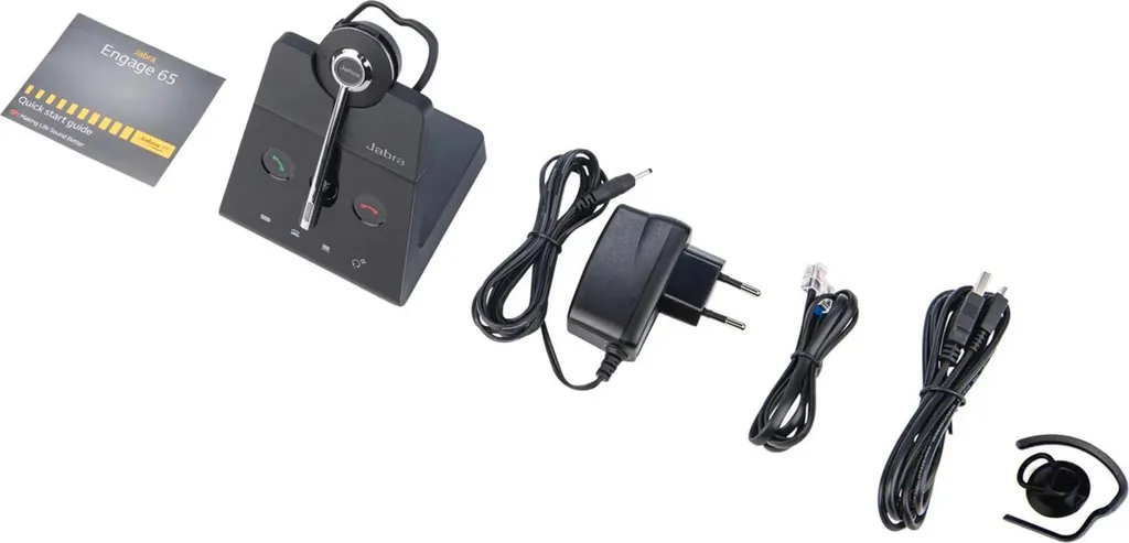 Jabra Engage 65 Casque DECT Convertible avec Micro Réduction de Bruit