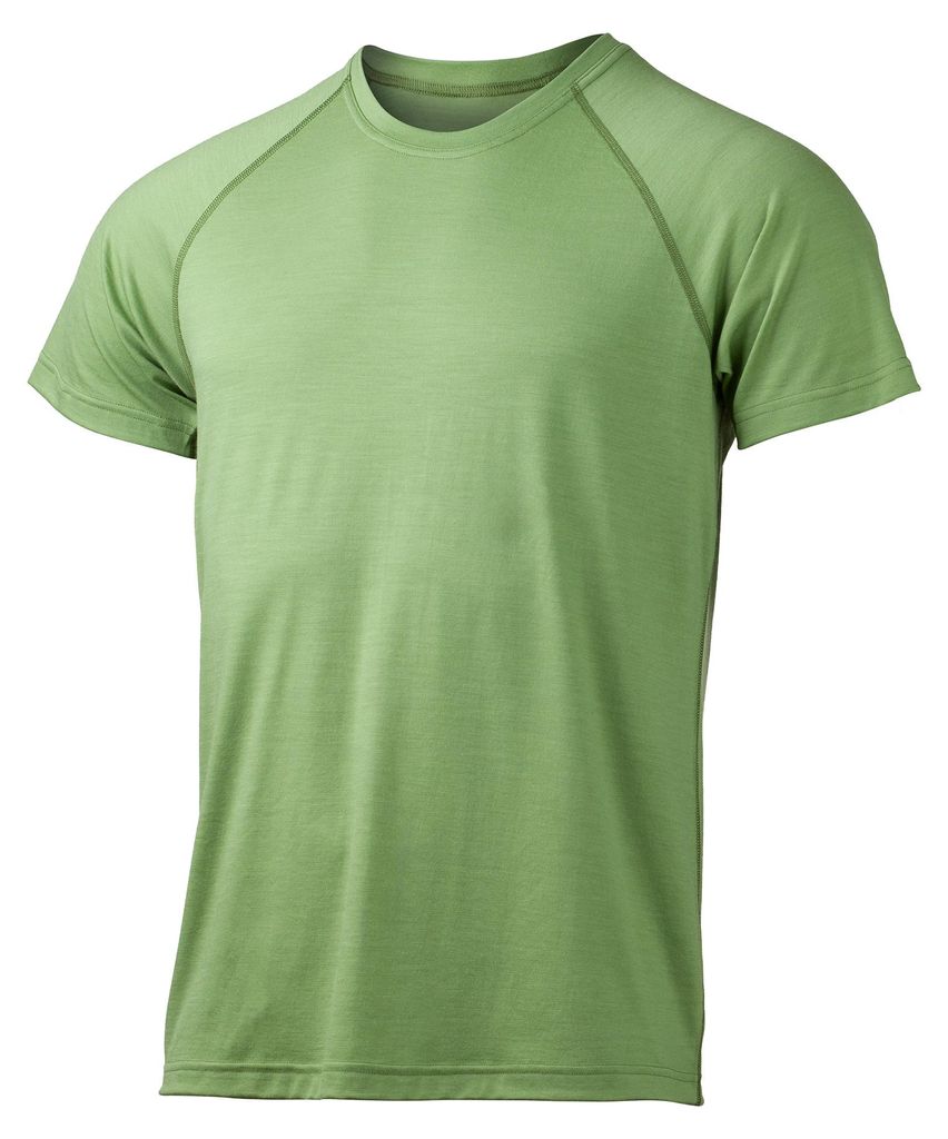 Maglietta da uomo in merino verde, marca QUIDO, di alta Immagine del prodotto 