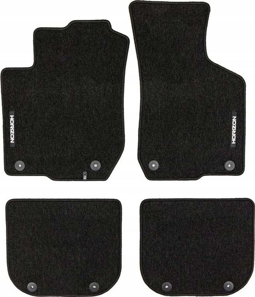 VELOURS AUTOMATTEN Wischermatten Audi A3 8L HB 1996-2003 HZ