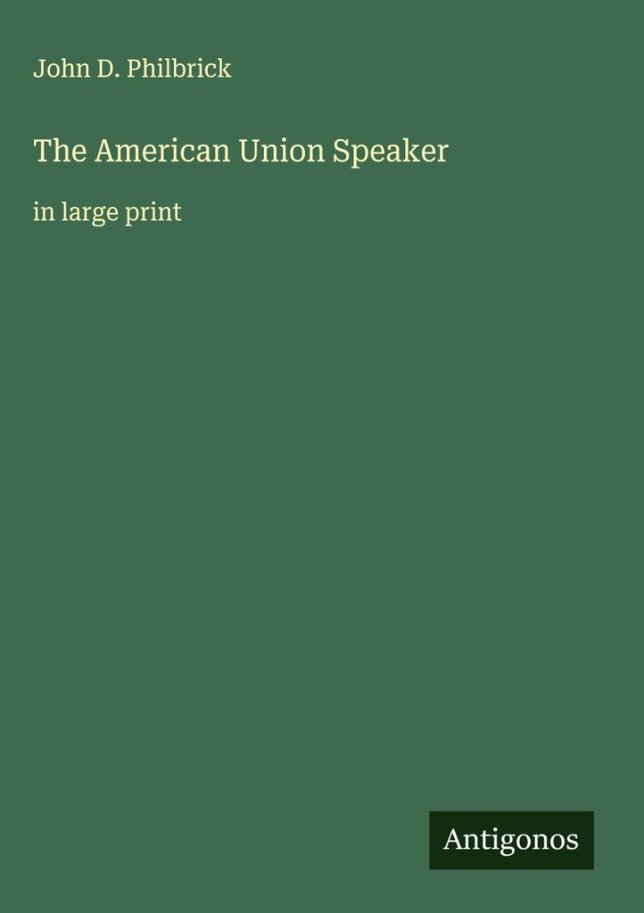 Der Sprecher der Amerikanischen Union