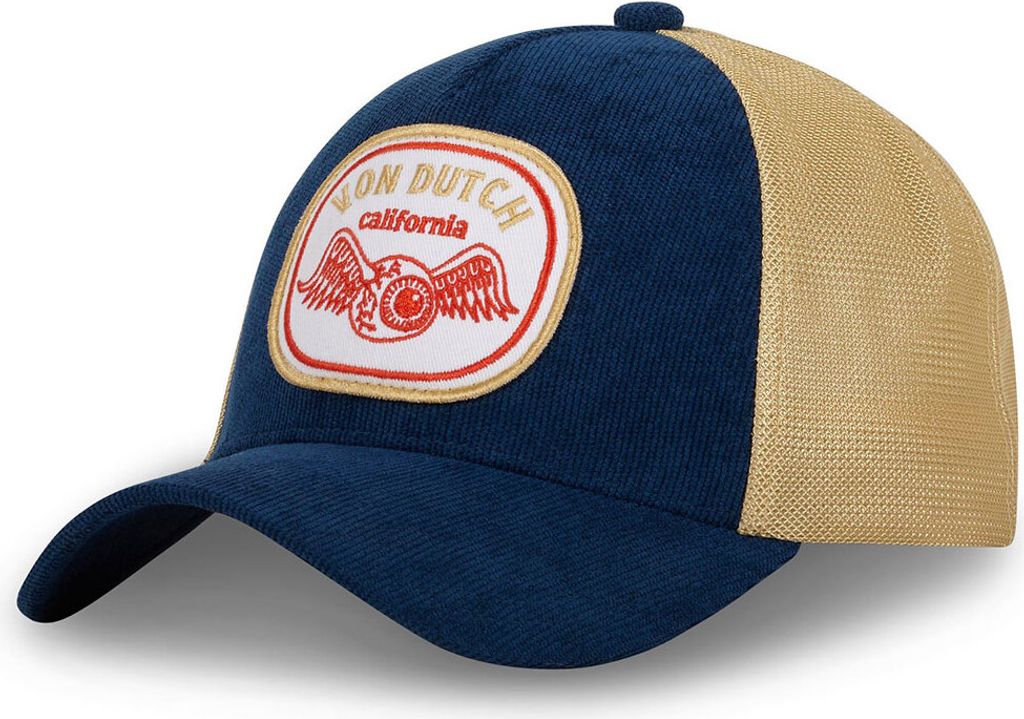 Von Dutch Blue Ct Kappe Blau Mann Blau One Size