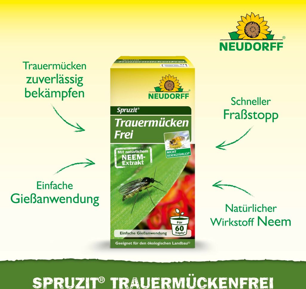 Neudorff Spruzit TrauermückenFrei 30 ml Produktbild 16
