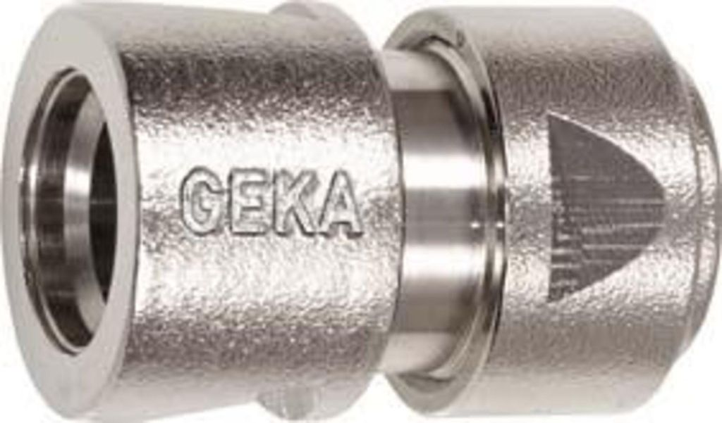 GEKA plus-Schlauchstück "Stecksystem" ; 3/4" - 19mm MS Ni Produktbild 