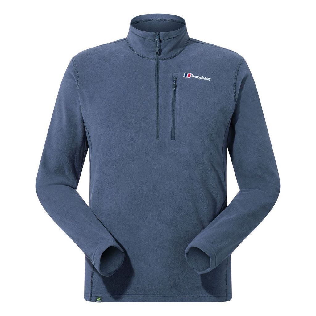 Berghaus Prism Micro Polartec Fleece mit halbem Reißverschluss, Grau S