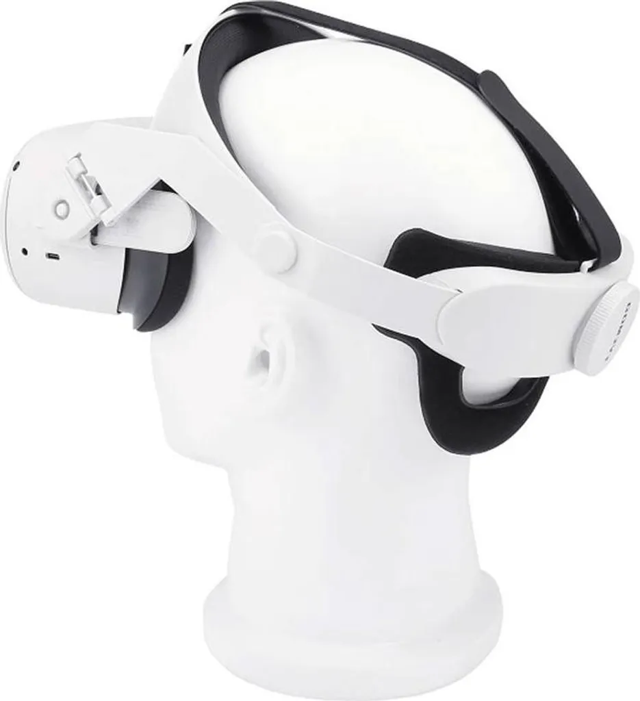 Serre-tête réglable GOMRVR pour Oculus Quest 2 avec mousse de confort