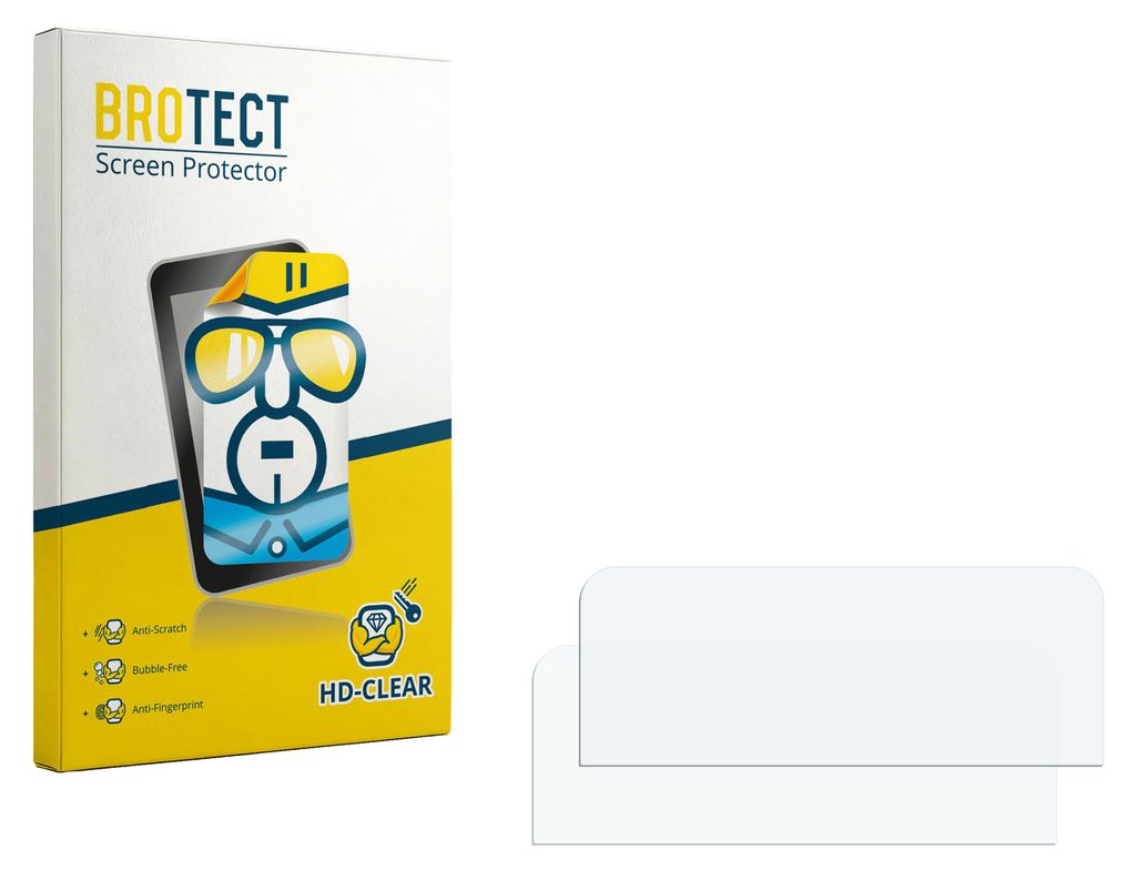 2x Für DeLonghi Eletta Ultra 2026 Schutzfolie BROTECT Displayschutz Display Schutz Folie Klar Transparent