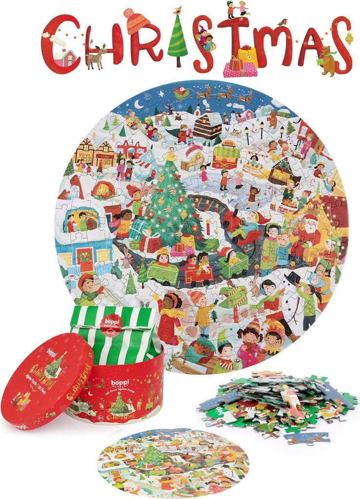 boppi puzzle "Boże Narodzenie" 150 elementów dla dzieci od Zdjęcie produktu 