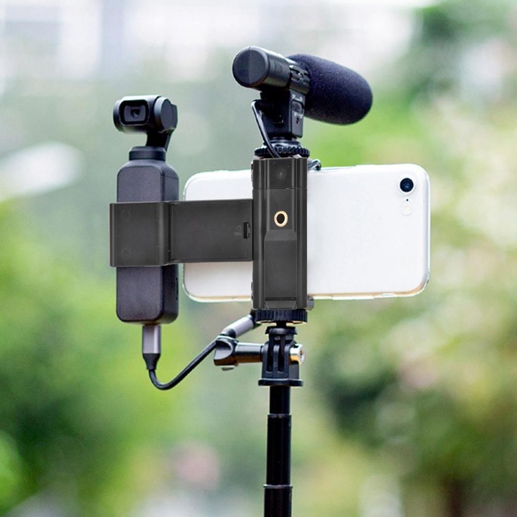 1/4 Schraubenloch Handy-Clip-Action-Kamera-Halterung für DJI OSMO POCKET
