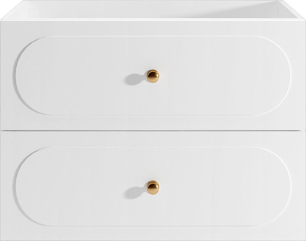 Badezimmermöbel hängend - Weiß - 80 cm - SATOBAL Produktbild 
