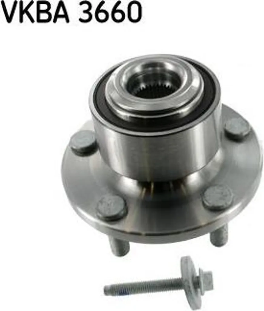 SKF VKBA 3660: Cuscinetto Ruota Alta Resistenza per Ford Focus II