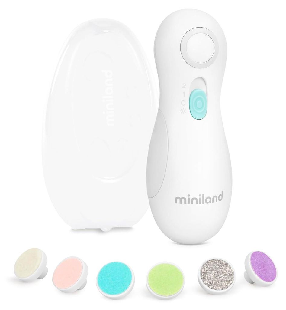 Miniland Baby-Nagelfeile. Elektrische Nagelfeile für Babys.