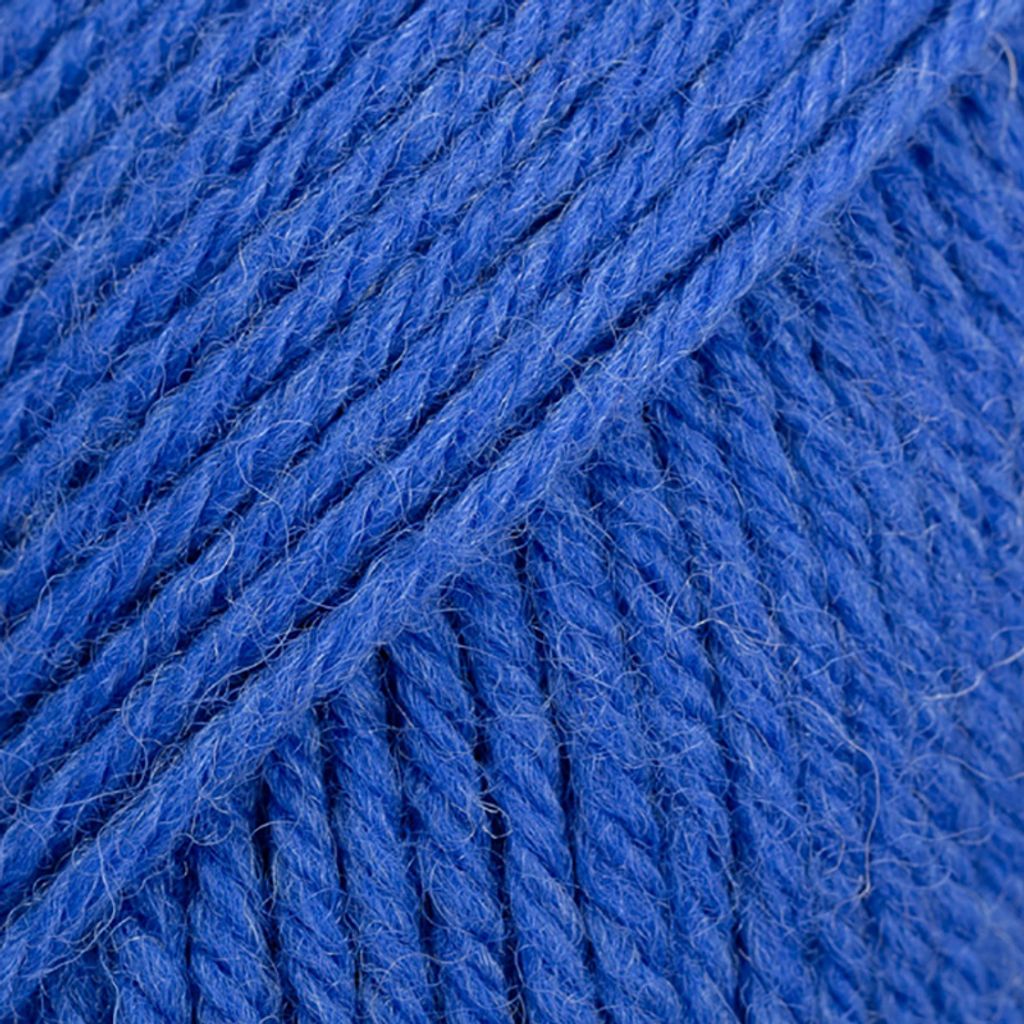 Drops Karisma Wolle 100m/50g - Kobalt Uni - Waschmaschinenfest, Weich & Robust