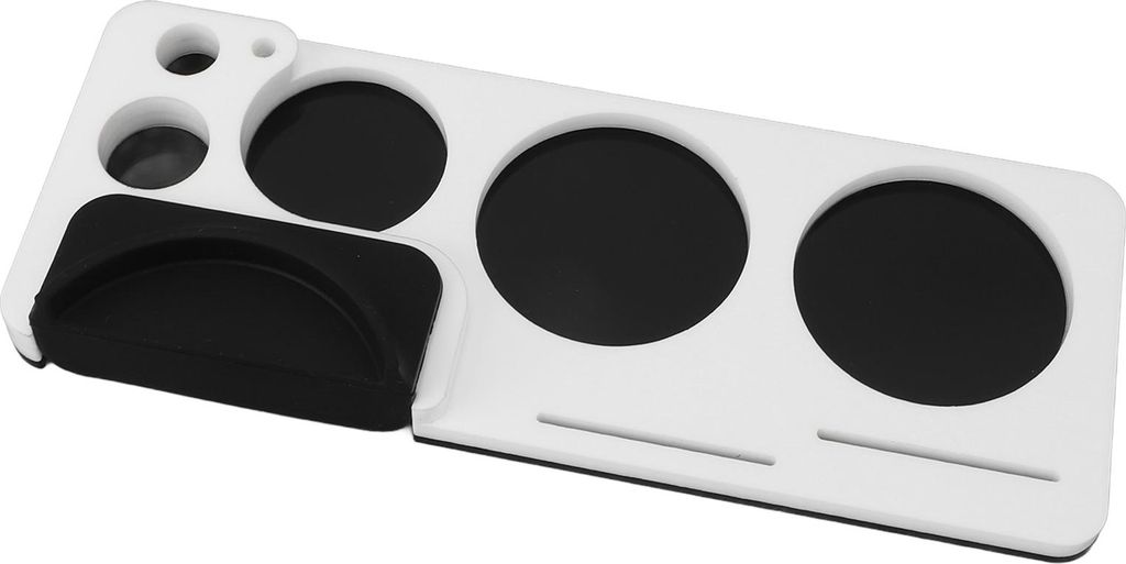 Kaffeestampfer Halter Professionelle Acryl platzsparende Kaffeefilter Halter Kaffee Tamping Station für Countertop